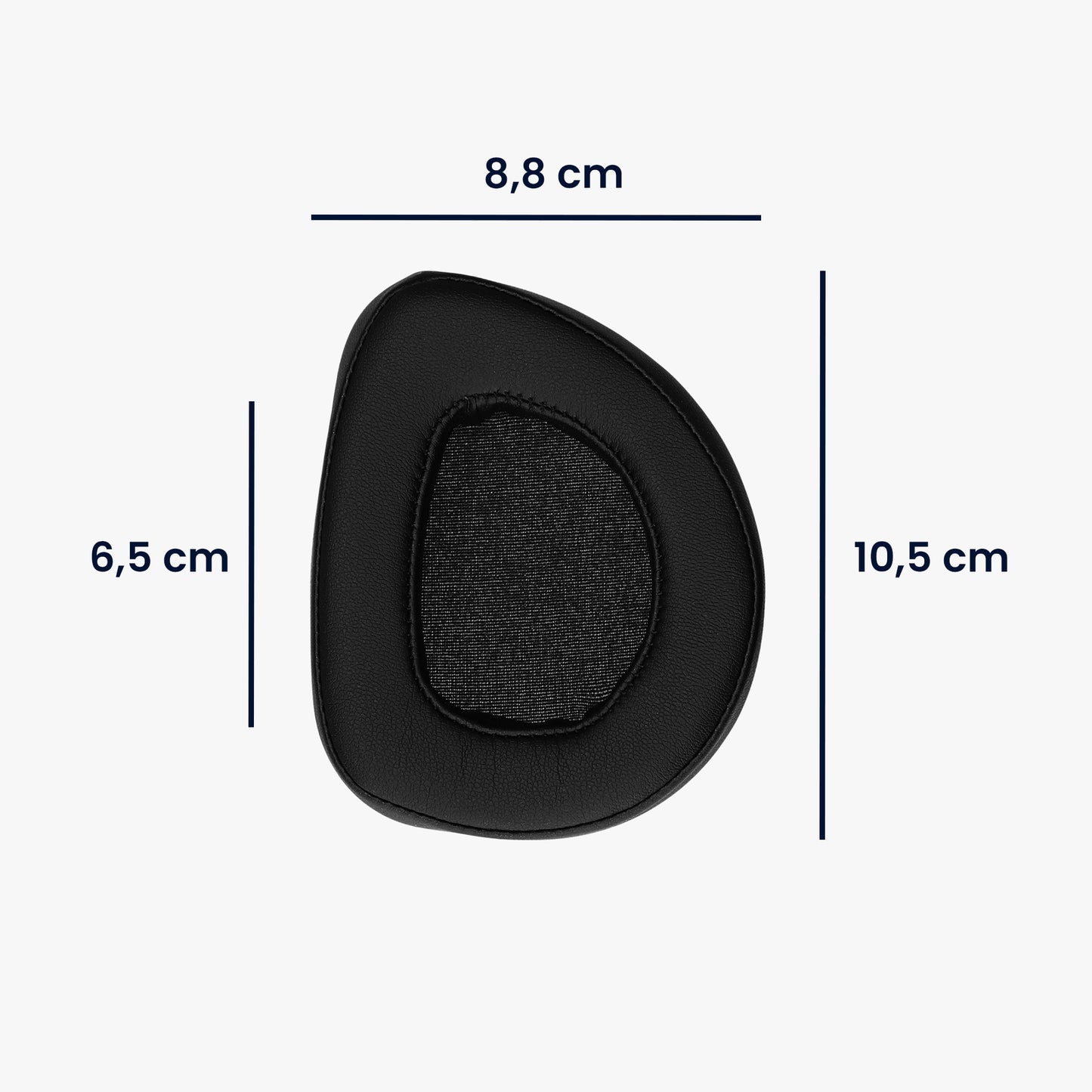 kwmobile Ear Pads for ASUS ROG Delta S Headphones Replacement Parts Over-Ear Headphones