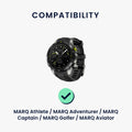 kwmobile USB Cable Charger compatible with Garmin MARQ Charging Cable Smartwatch Replacement Cable Fitness Tracker Charging Cable