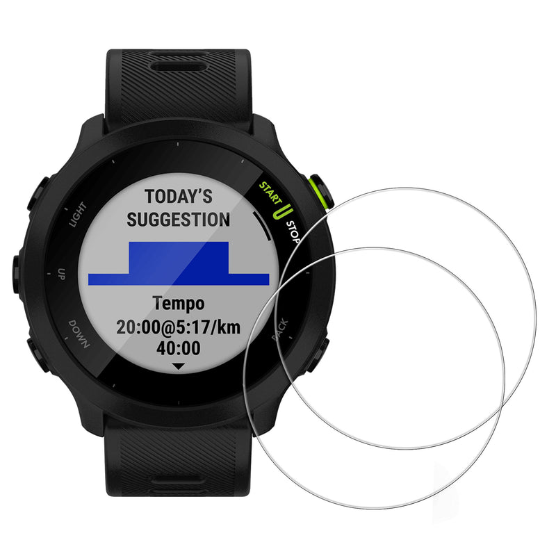 Tempered Glass Screen Protector for Garmin Forerunner 55