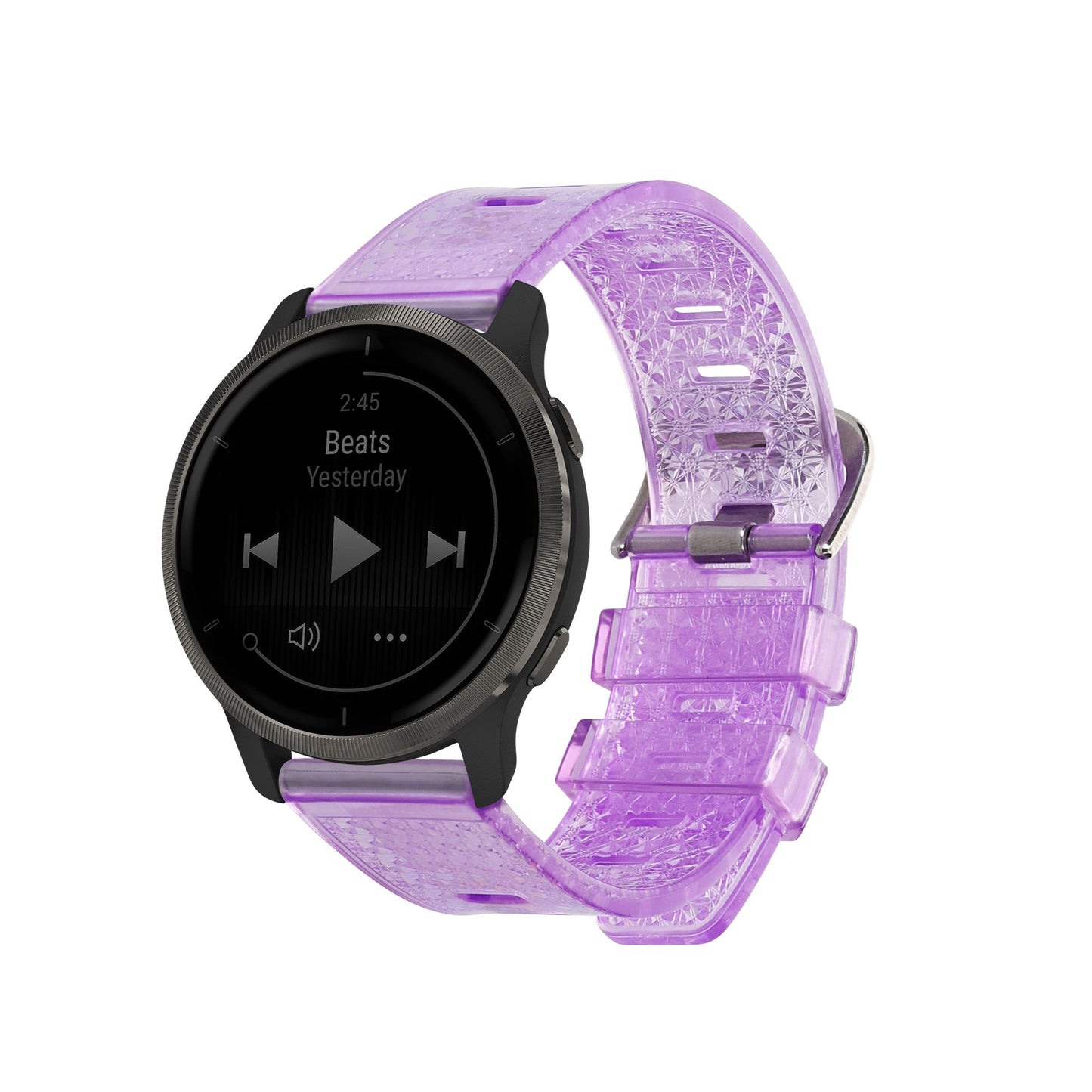 kwmobile Bracelet compatible with Garmin 20mm vivomove sport / vivomove 3 / Venu 2 Plus / Sq 2 Band - Replacement Strap for Fitness Tracker