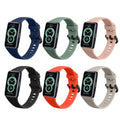 kwmobile Sport Strap compatible with Huawei Band 6 & 6 Pro / Honor Band 7 & 6 Band Large Set Smartwatch Strap in Various Colors