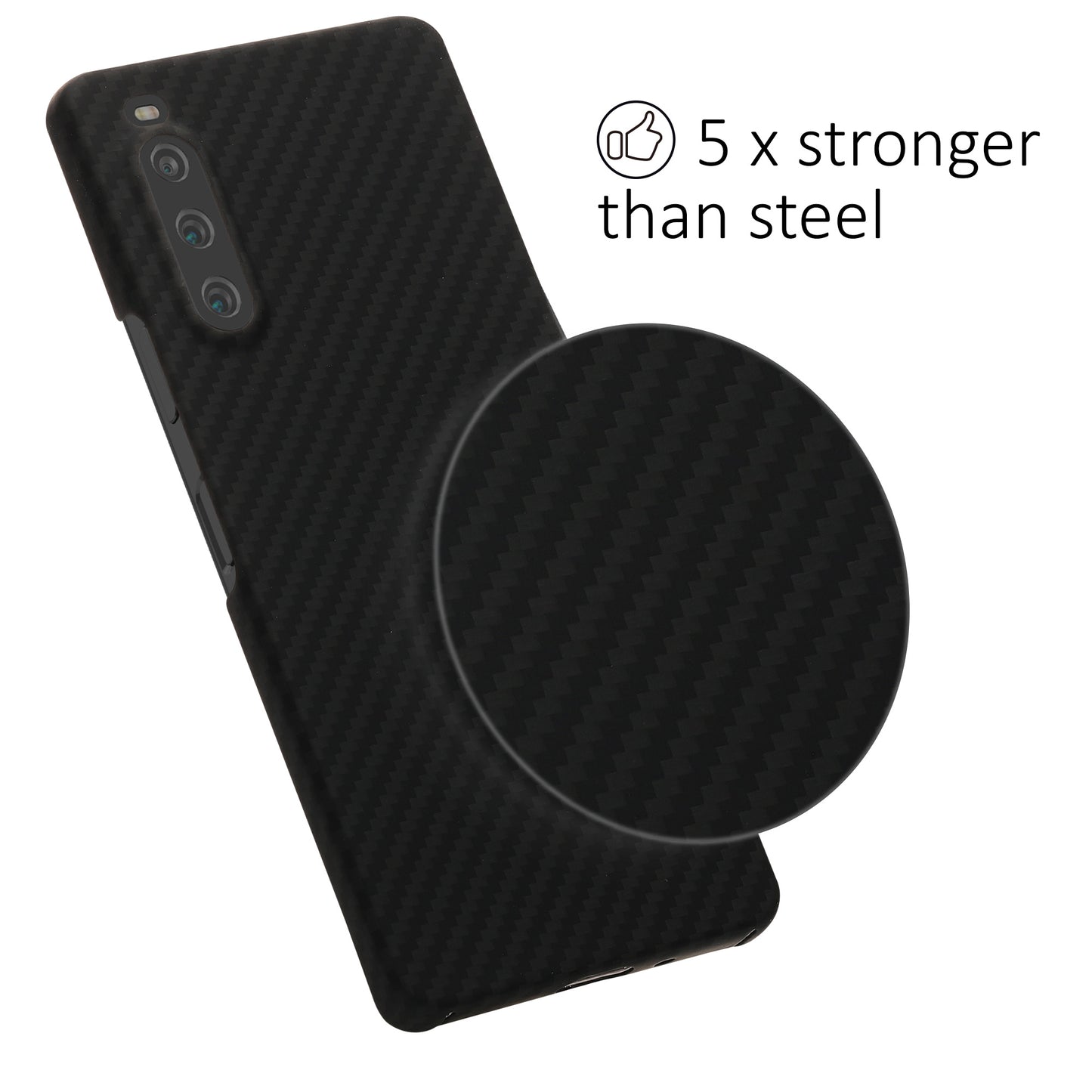 kalibri Protective Case Compatible with Sony Xperia 10 V Phone Cover Case Mobile Phone Case