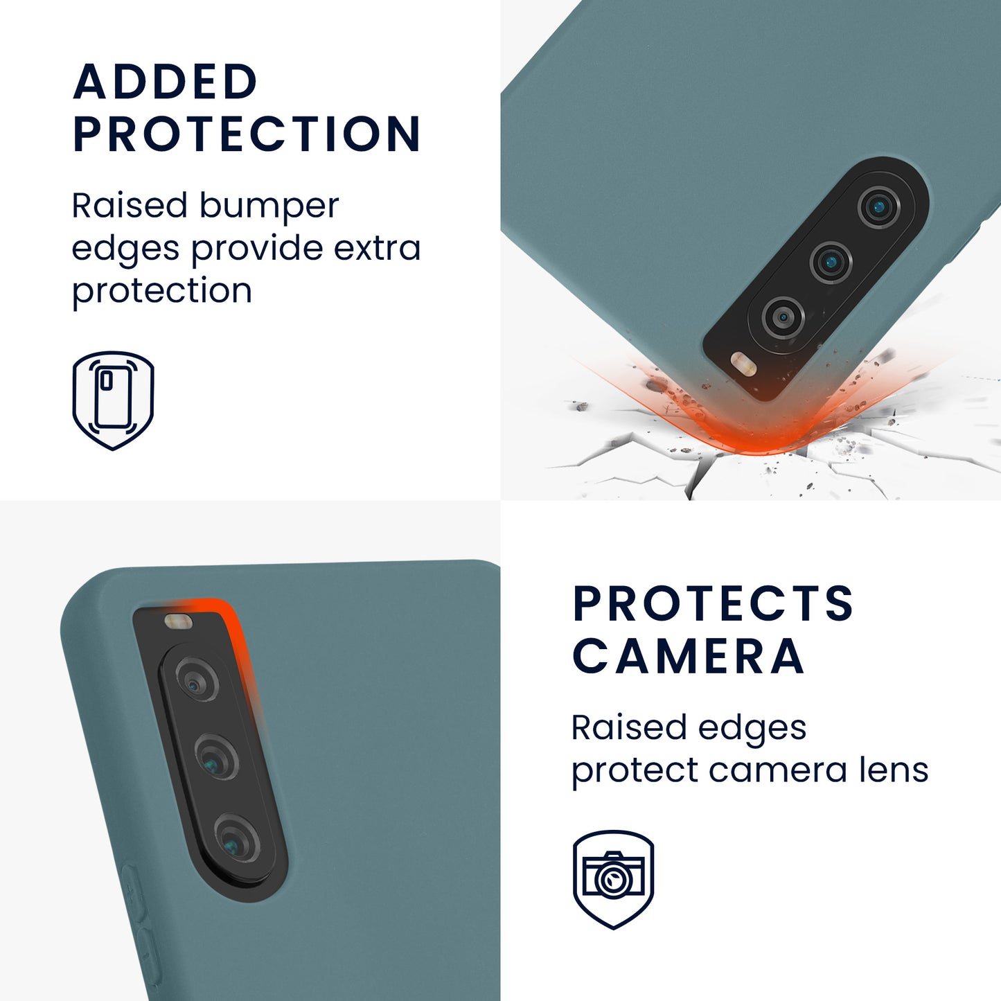 kwmobile Phone Case for Sony Xperia 10 V