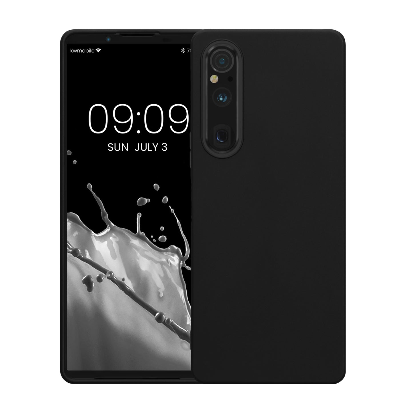 kwmobile Phone Case for Sony Xperia 1 V Cover Wireless Charging Protective Cover