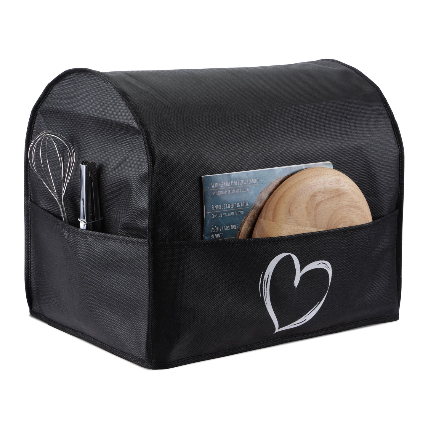 kwmobile Cover Compatible with Aucma 6.5-QT 660W 6-Speed Tilt-Head Food Mixer Cover