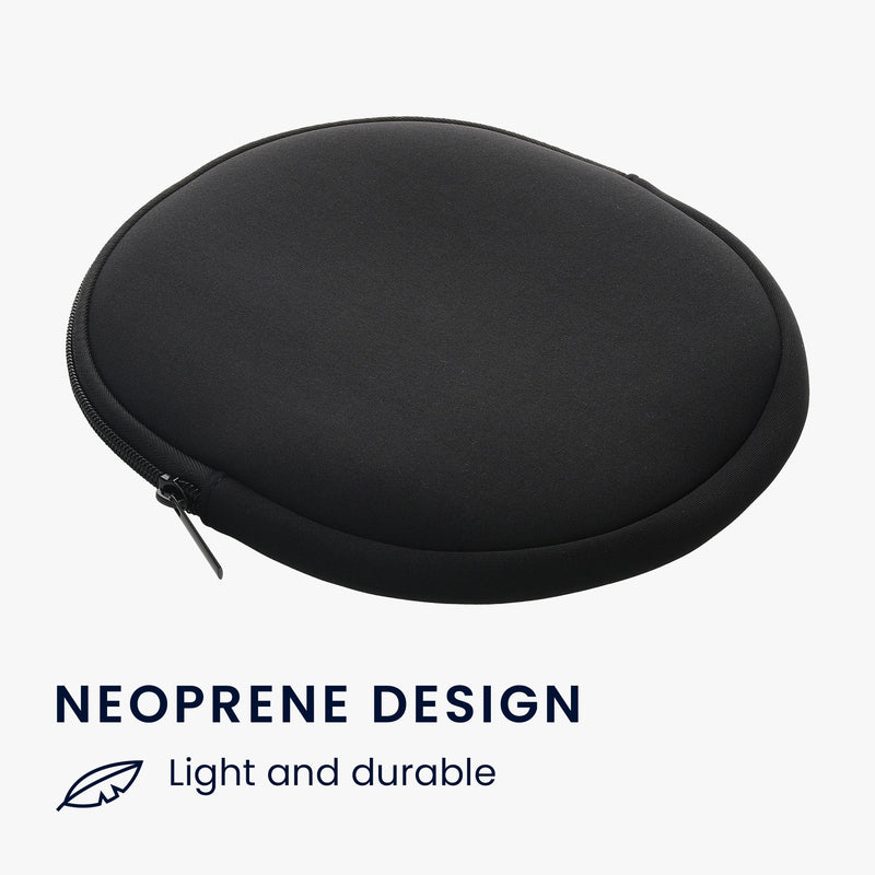 kwmobile Headphone Bag for H390 - Headphone Case - Travel Pouch for Headset Headphones - Soft Over-Ear Protective Cover