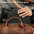 kwmobile Headphone Bag for H390 - Headphone Case - Travel Pouch for Headset Headphones - Soft Over-Ear Protective Cover