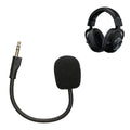 kwmobile Replacement Headphone Microphone compatible with Logitech G Pro X Headset - Gaming Headphones Microphone with 3.5mm Jack