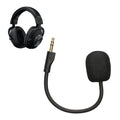 kwmobile Ersatz Kopfhörer Mikrofon kompatibel mit Logitech G Pro X Headset - Gaming Headphones Mikrofon mit 3,5 mm Klinkenstecker - Schwarz Schwarz  