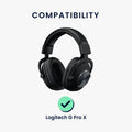 kwmobile Replacement Headphone Microphone compatible with Logitech G Pro X Headset - Gaming Headphones Microphone with 3.5mm Jack