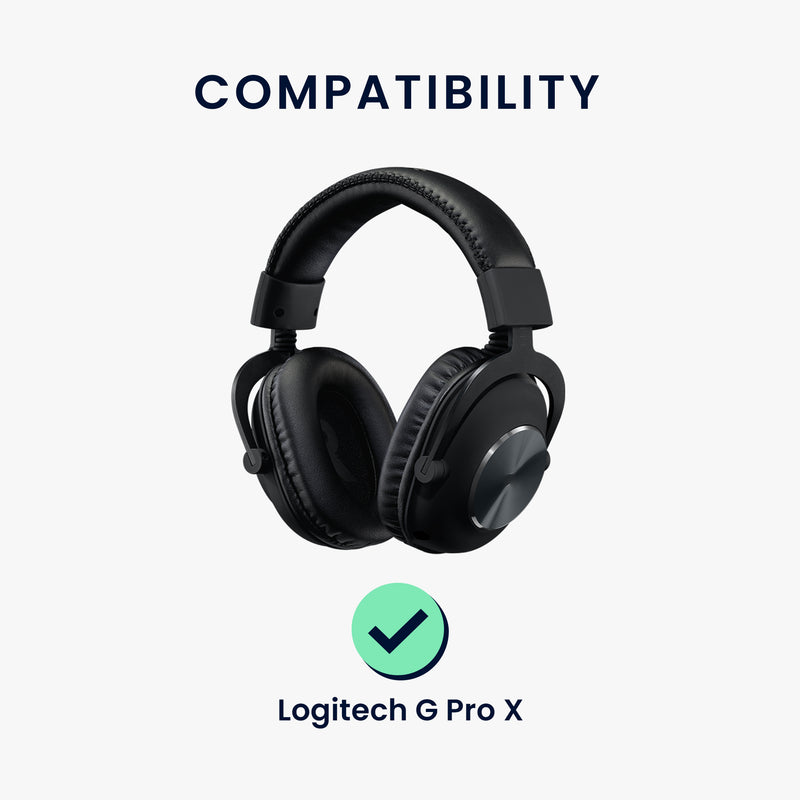 kwmobile Replacement Headphone Microphone compatible with Logitech G Pro X Headset - Gaming Headphones Microphone with 3.5mm Jack