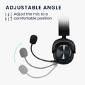 kwmobile Replacement Headphone Microphone compatible with Logitech G Pro X Headset - Gaming Headphones Microphone with 3.5mm Jack