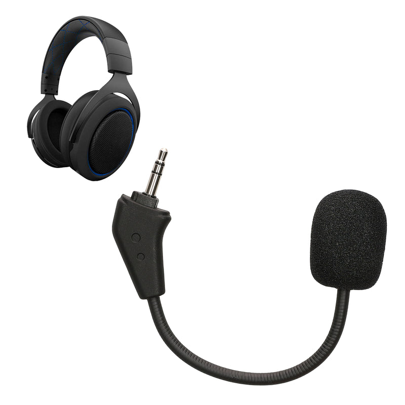 kwmobile Ersatz Kopfhörer Mikrofon kompatibel mit Corsair HS50 HS60 HS60 Pro HS70 HS70 Pro HS75 Headset - Gaming Headphones Mikrofon mit 3,5 mm Klinkenstecker - Schwarz Schwarz  