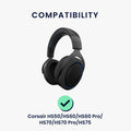 kwmobile Replacement Headset Microphone compatible with Corsair HS50 HS60 HS60 Pro HS70 HS70 Pro HS75 Headset - Gaming Headphones Microphone with 3.5 mm Jack