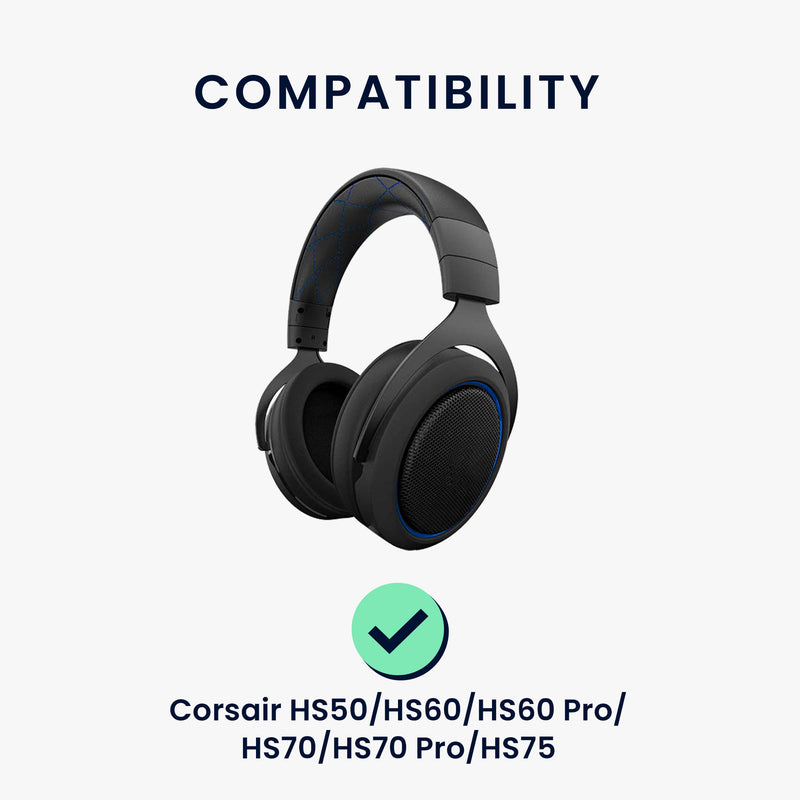 kwmobile Replacement Headset Microphone compatible with Corsair HS50 HS60 HS60 Pro HS70 HS70 Pro HS75 Headset - Gaming Headphones Microphone with 3.5 mm Jack