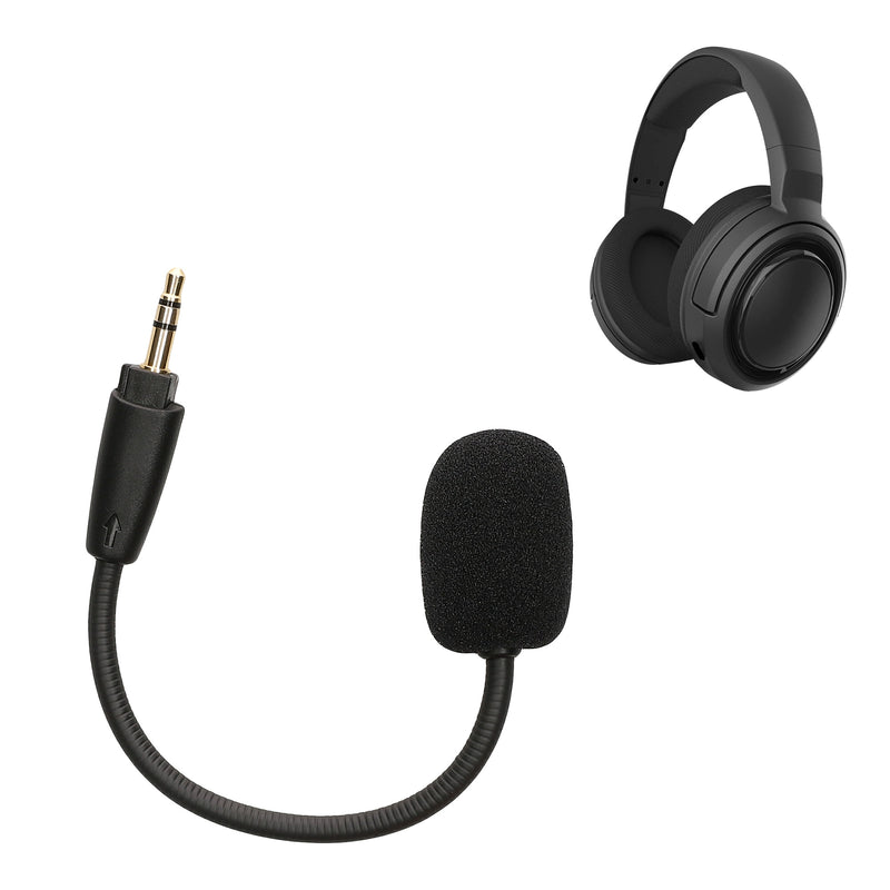 kwmobile Replacement Headphone Microphone compatible with Corsair HS35 / HS45 Headset - Gaming Headphones Microphone with 3.5mm Jack Plug