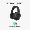 kwmobile Replacement Headphone Microphone compatible with Corsair HS35 / HS45 Headset - Gaming Headphones Microphone with 3.5mm Jack Plug