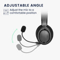kwmobile Replacement Headphone Microphone compatible with Corsair HS35 / HS45 Headset - Gaming Headphones Microphone with 3.5mm Jack Plug