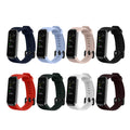 kwmobile Sports Armband Compatible with Huawei Band 4 Bracelet Large Set Smartwatch Strap