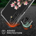 kwmobile Necklace Case compatible with Samsung Galaxy A14 5G Silicone Cover with Lanyard