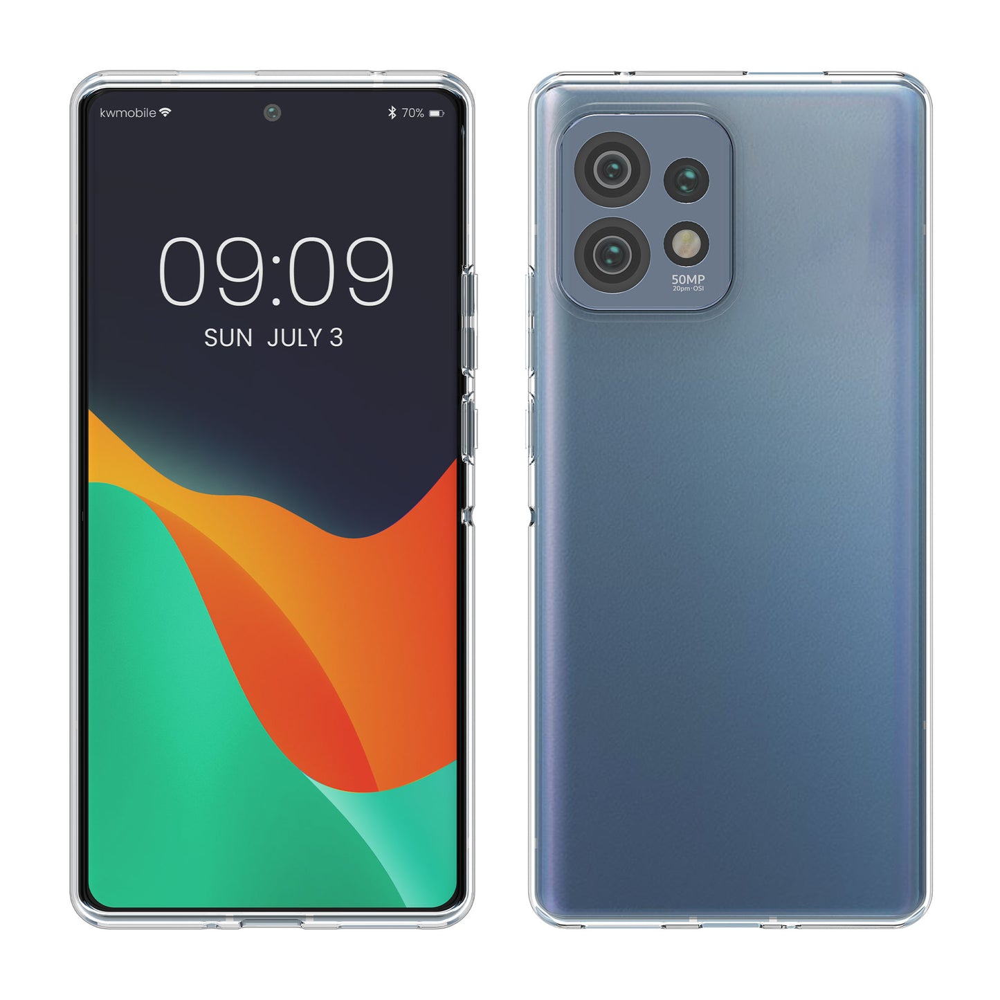 kwmobile Case compatible with Motorola Edge 40 Pro / Edge+ (2023)