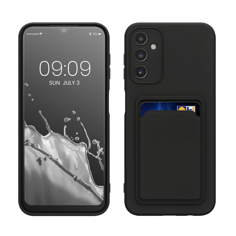 kwmobile Phone Case Compatible with Samsung Galaxy A14 5G Case with Card Slot