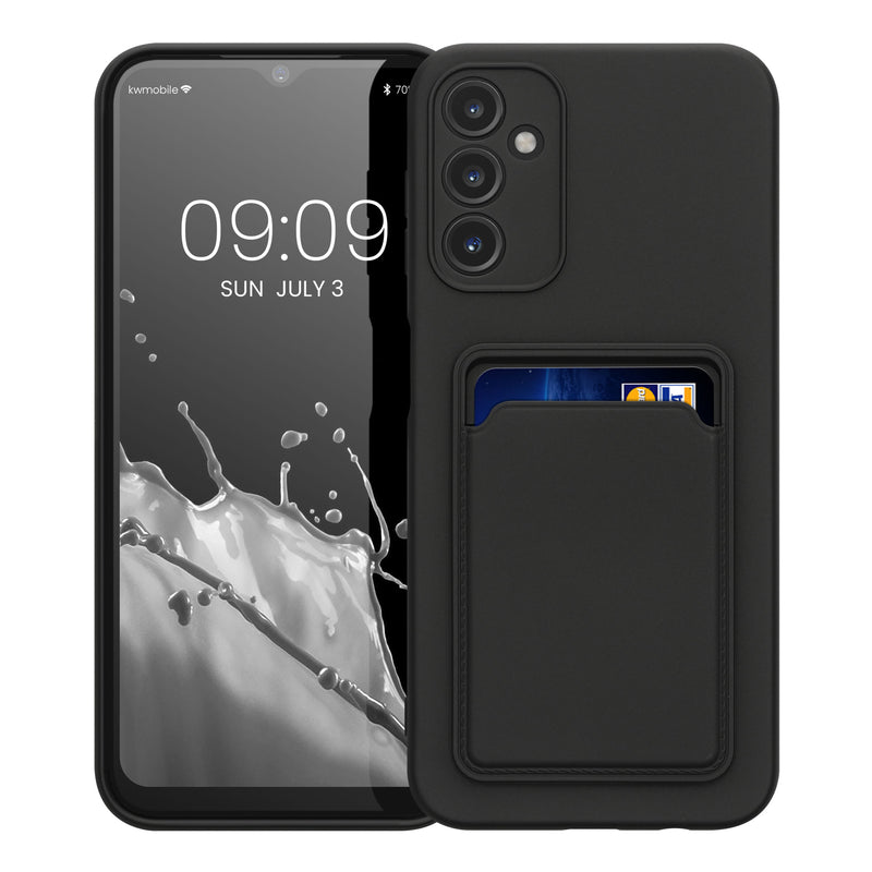 kwmobile Phone Case Compatible with Samsung Galaxy A14 5G Case with Card Slot