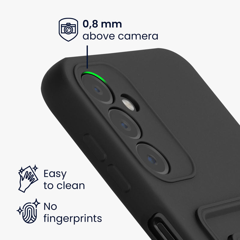 kwmobile Phone Case Compatible with Samsung Galaxy A14 5G Case with Card Slot