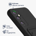 kwmobile Phone Case Compatible with Samsung Galaxy A34 5G - Phone Cover with Card Holder