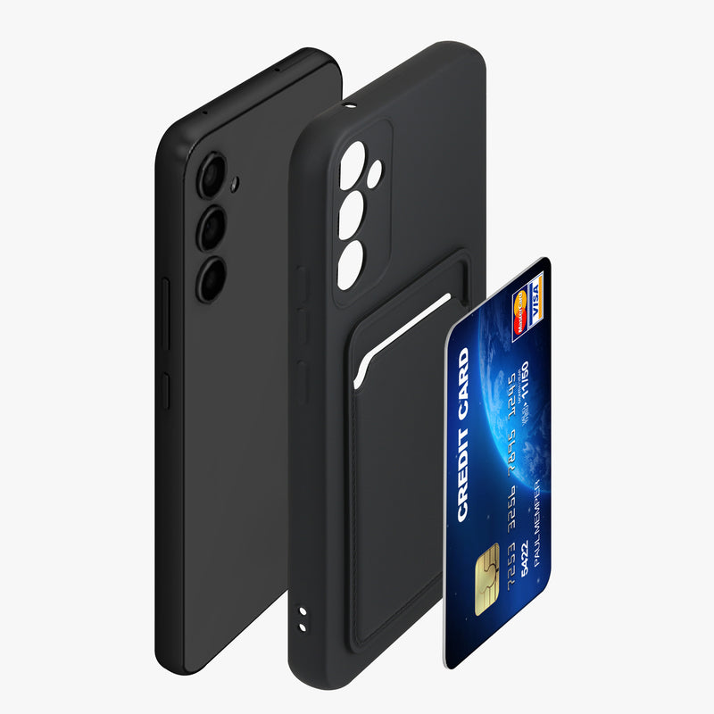 kwmobile Phone Case Compatible with Samsung Galaxy A34 5G - Phone Cover with Card Holder