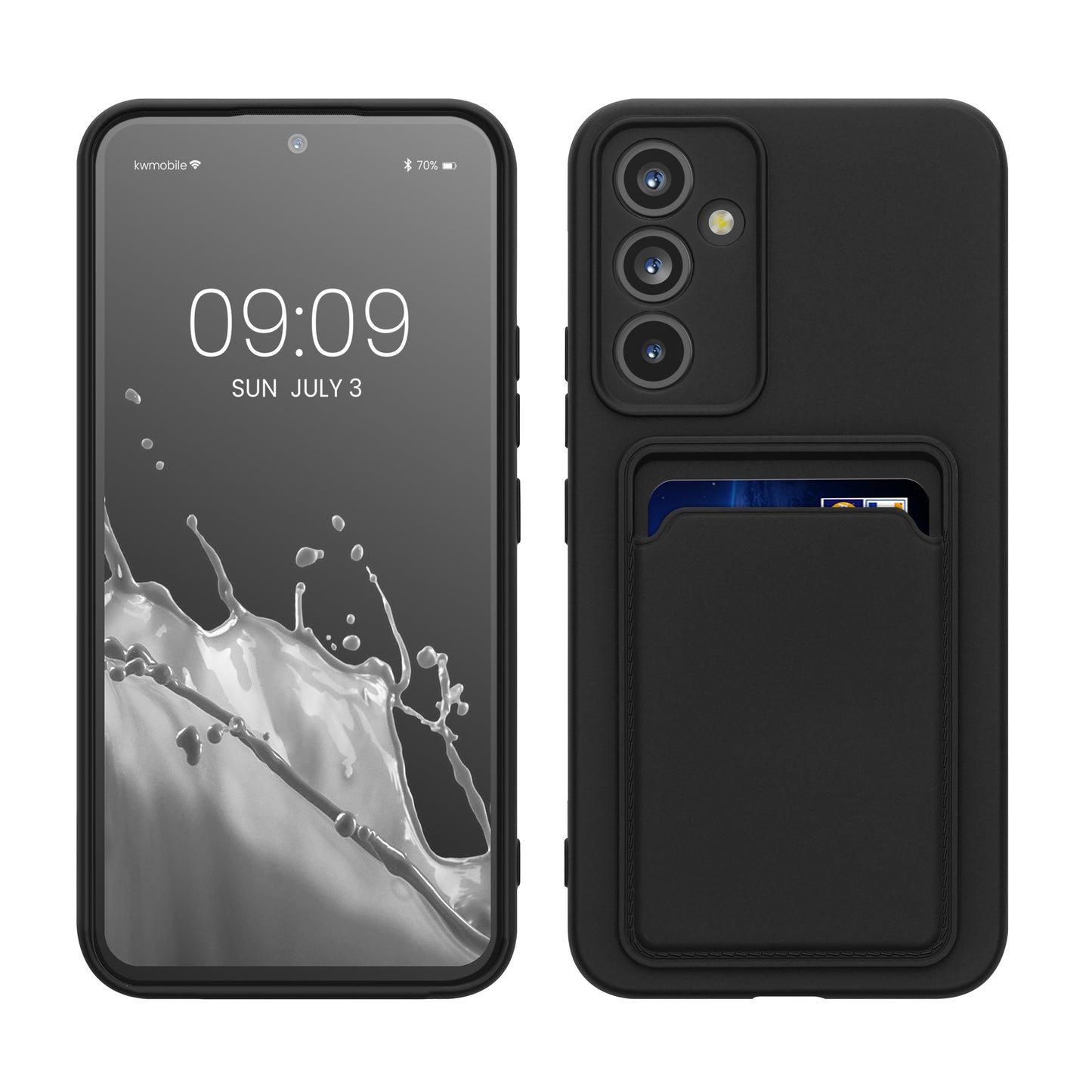 kwmobile Phone Case Compatible with Samsung Galaxy A54 5G with Card Slot