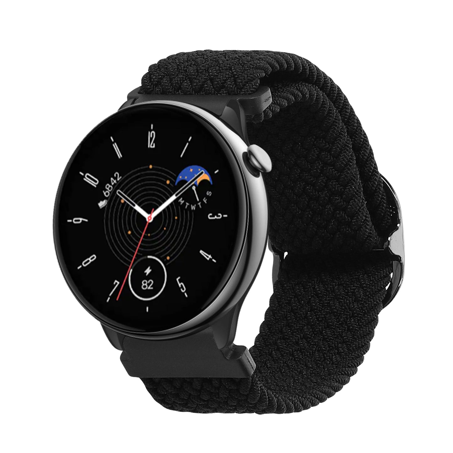 kwmobile Wristband compatible with Huami Amazfit GTR Mini / GTS 4 Mini / GTS 3 / Amazfit Active 2 / Active Edge Fitness Tracker Sports Strap Band Inner Dimensions from