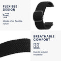 kwmobile Wristband compatible with Huami Amazfit GTR Mini / GTS 4 Mini / GTS 3 / Amazfit Active 2 / Active Edge Fitness Tracker Sports Strap Band Inner Dimensions from