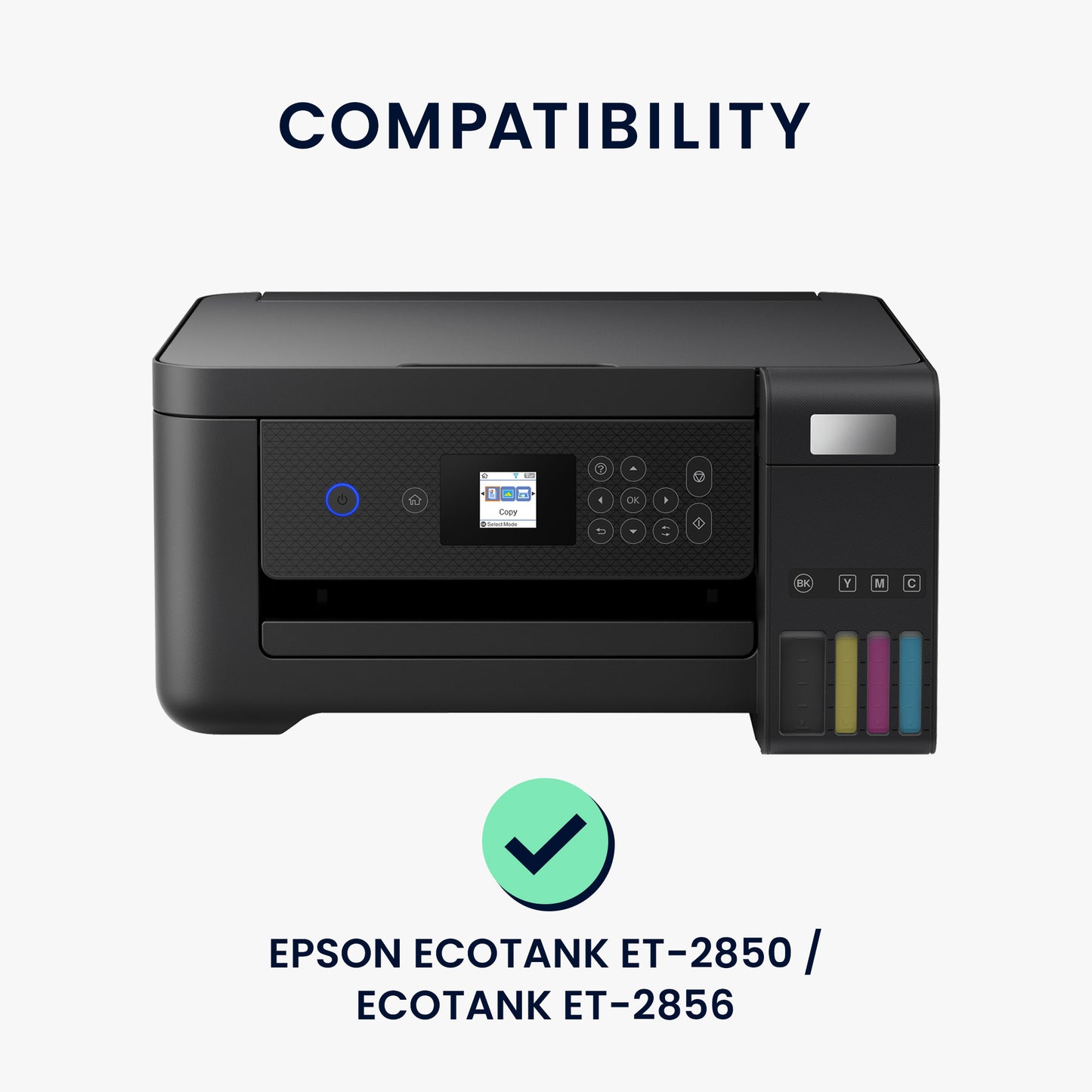kwmobile Cover compatible with Epson EcoTank ET-2850 / EcoTank ET-2856 / Home XP-5200 - Bag Case Printer - Dust Cover Protective Hood Protective Sleeve