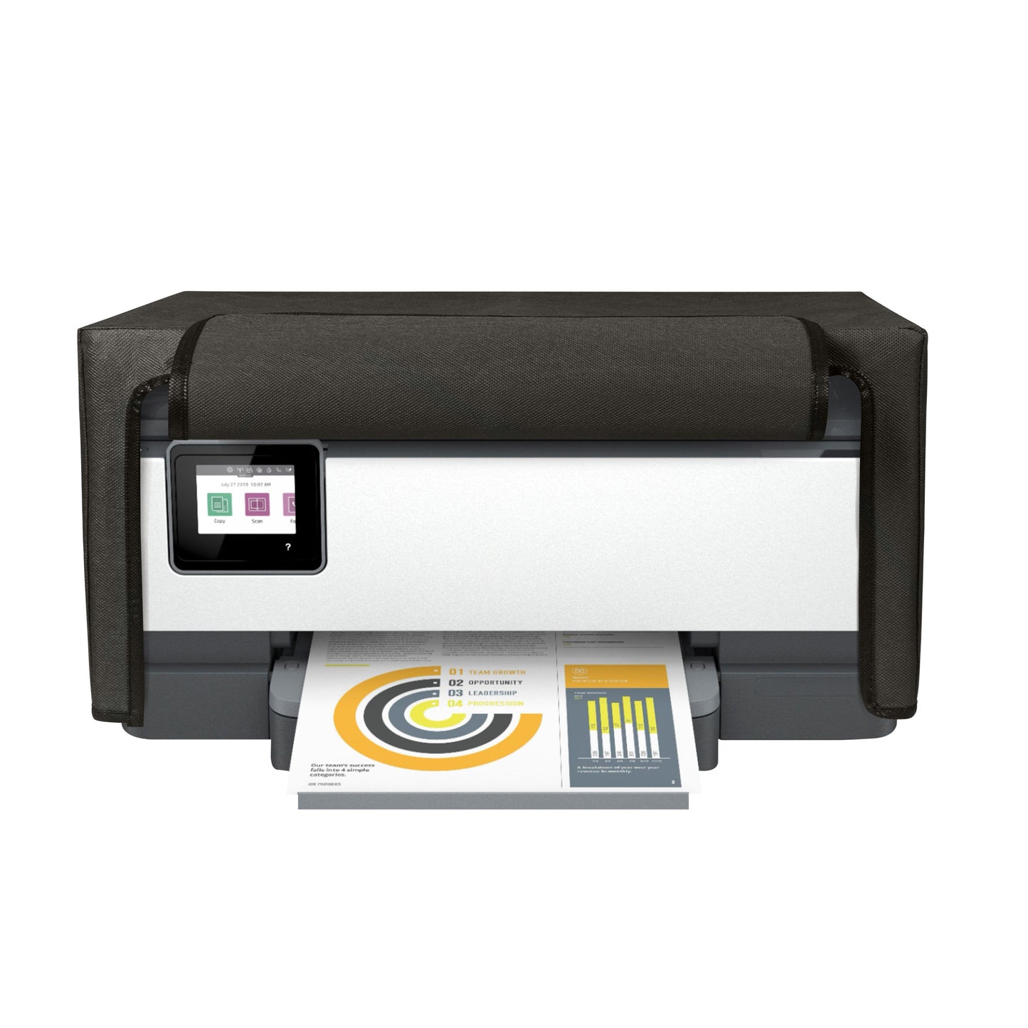 kwmobile Cover compatible with HP OfficeJet Pro 8025e - Printer Bag Case - Dust Cover Protective Hood Protective Case