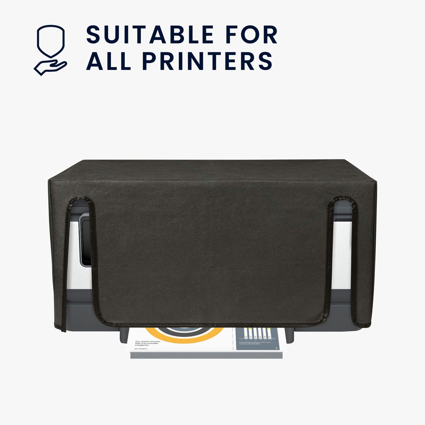 kwmobile Cover compatible with HP OfficeJet Pro 8025e - Printer Bag Case - Dust Cover Protective Hood Protective Case