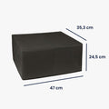 kwmobile Cover compatible with HP OfficeJet Pro 8025e - Printer Bag Case - Dust Cover Protective Hood Protective Case