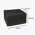 kwmobile Cover compatible with HP Smart Tank 7005 / Smart Tank 5000 - Bag Case Printer - Dust Cover Protective Hood Protective Case