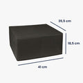 kwmobile Cover compatible with Brother MFC-J1010DW - Bag Case Printer - Dust Cover Protective Cover Protective Sleeve