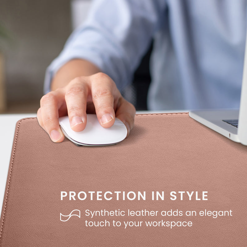 Faux Leather Desk Pad