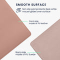 Faux Leather Desk Pad