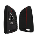 kwmobile Car Key Cover Compatible with BMW 3-Button Smart Key Car Key Fob Cover