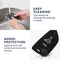 kwmobile Car Key Cover Compatible with BMW 3-Button Smart Key Car Key Fob Cover