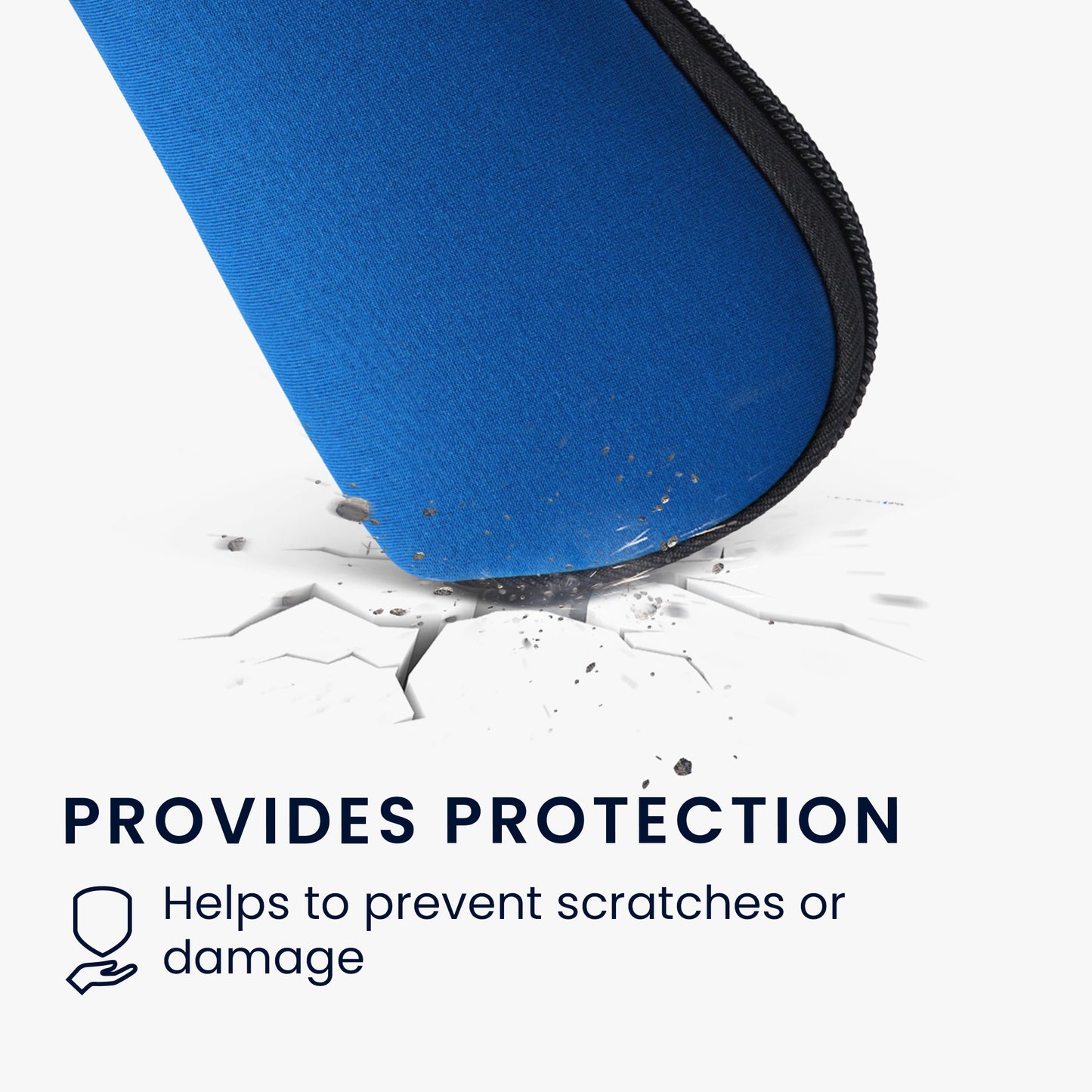 kwmobile Glasses Case - Soft Pouch for Glasses or Sunglasses - Case with Carabiner for Hanging