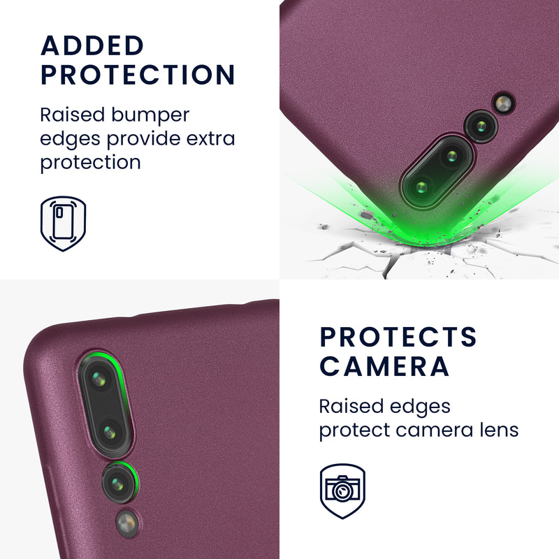 kwmobile Huawei P20 Pro Case - Soft Silicone Cover - Protective Case