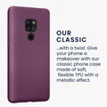 kwmobile Phone Case for Huawei Mate 20 - Silicone Protective Cover