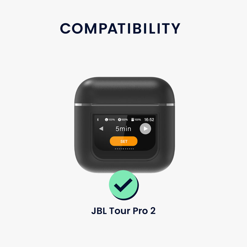 kwmobile Screen Protector compatible with JBL Tour Pro 2 Screen Film