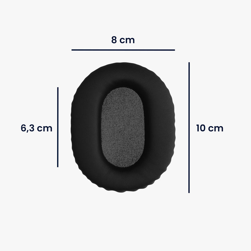 kwmobile Ear Pads for Sony WH-CH720N / WH-CH710N Earpads Replacement Ear Cushions Headphone Spare Parts Headphone Replacement Pads for Over Ear Headphones