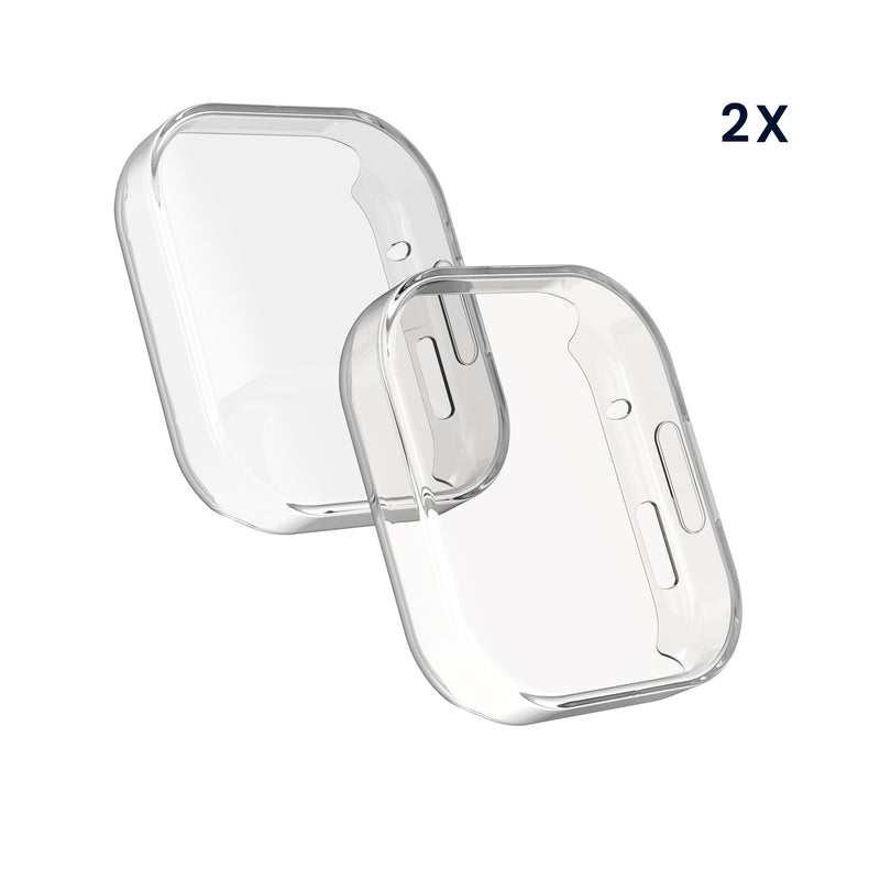 kwmobile Fullbody Display Cover Set for Xiaomi Redmi Mi Watch Lite 3 / Redmi Watch 3 Protective Case