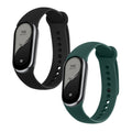 kwmobile Watch Strap for Xiaomi Mi Band 10 / Mi Band 9 / 8 Strap Fitness Tracker Band Set Replacement Strap Smartwatch